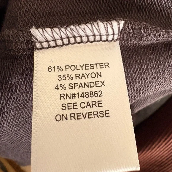 Torrid Eyelet Sleeve Sweatshirt 2X Grey Lightweight - Picture 5 of 6